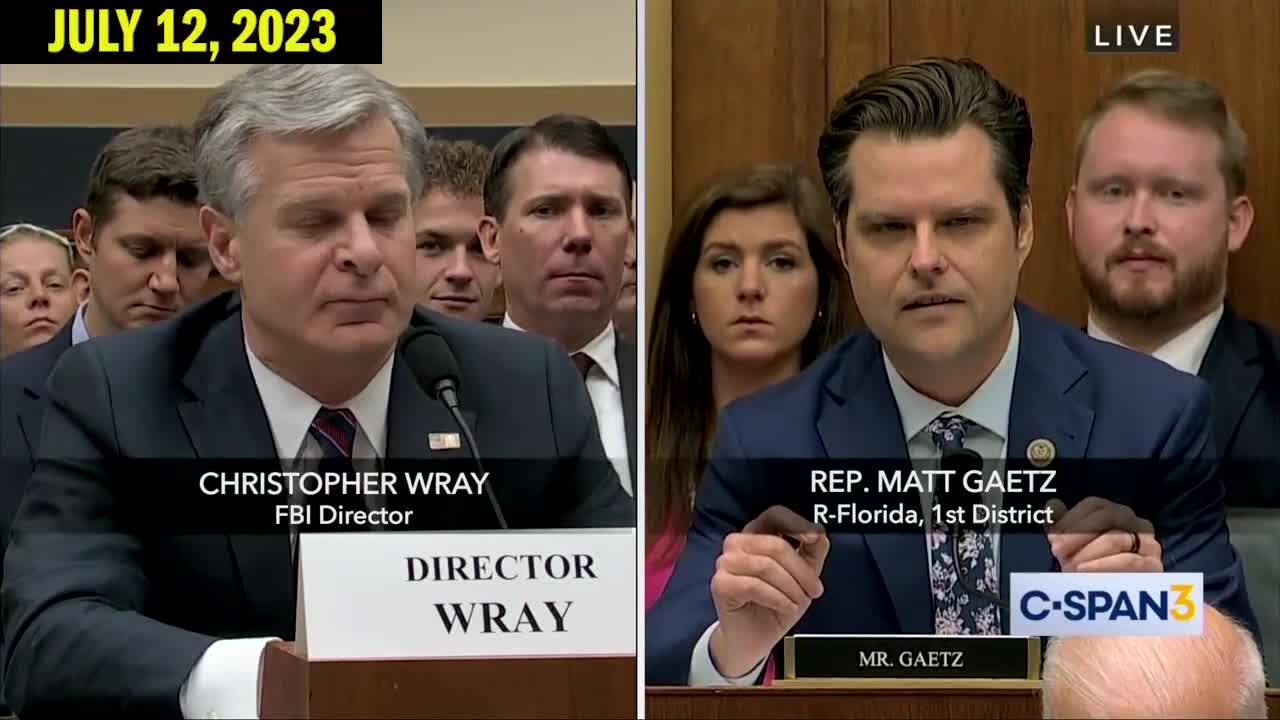 Over ONE MILLION FISA queries were conducted ILLEGALLY under FBI Director Wray’s watch. No one has been held responsible or accountable. 

President Trump was handed a 37-count indictment over a paperwork dispute. 

TWO-TIER INJUSTICE SYSTEM!