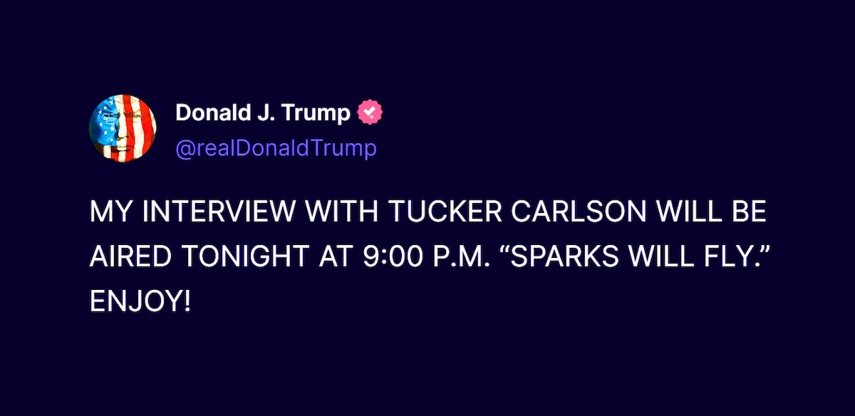 View il Donaldo Trumpo's post on GETTR. Join the discussion, share your thoughts, and connect with the community.