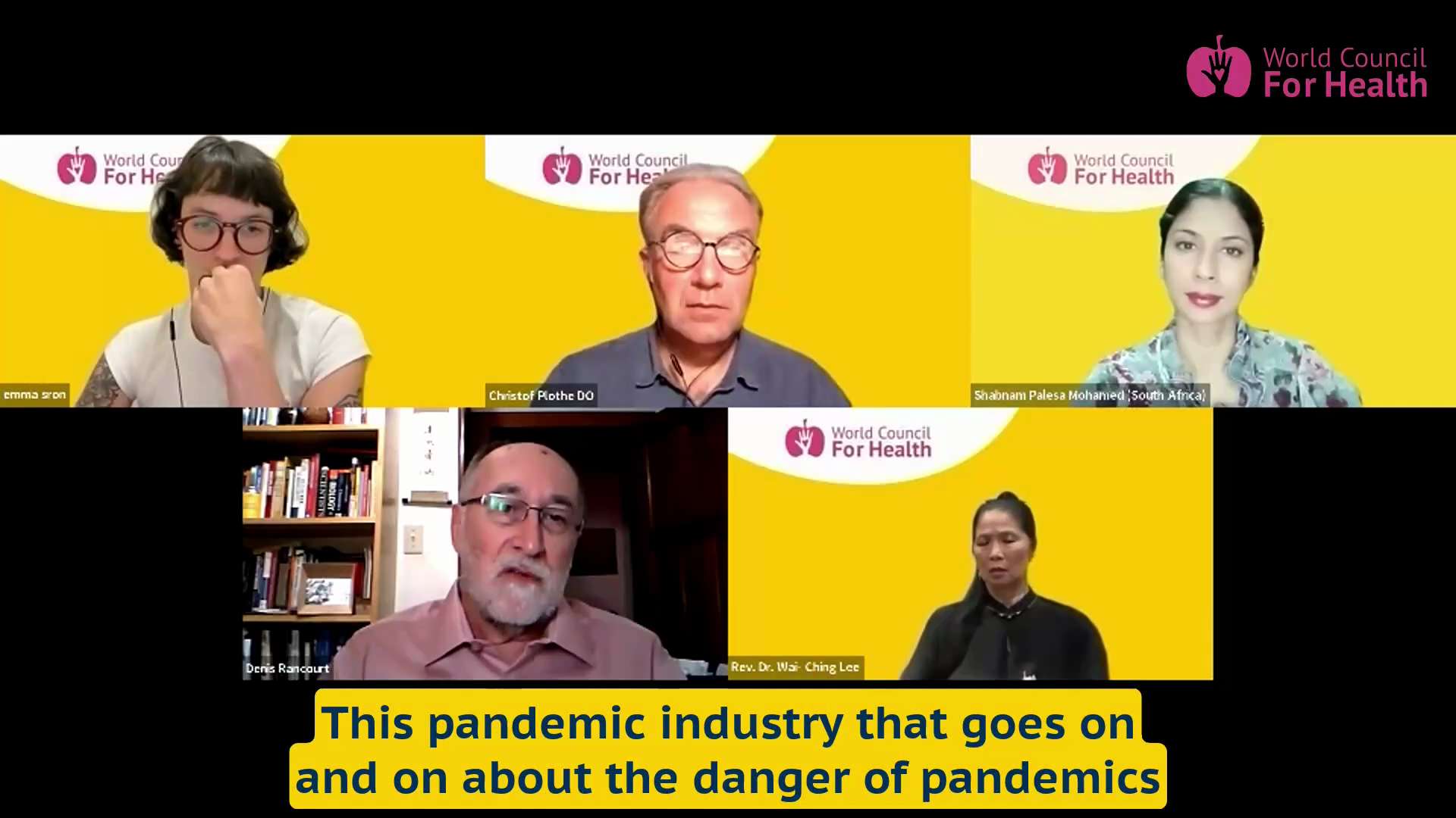 The CDC Declared a Pandemic, but There's No Excess Mortality

Prof Denis Rancourt, PhD: "The first t...