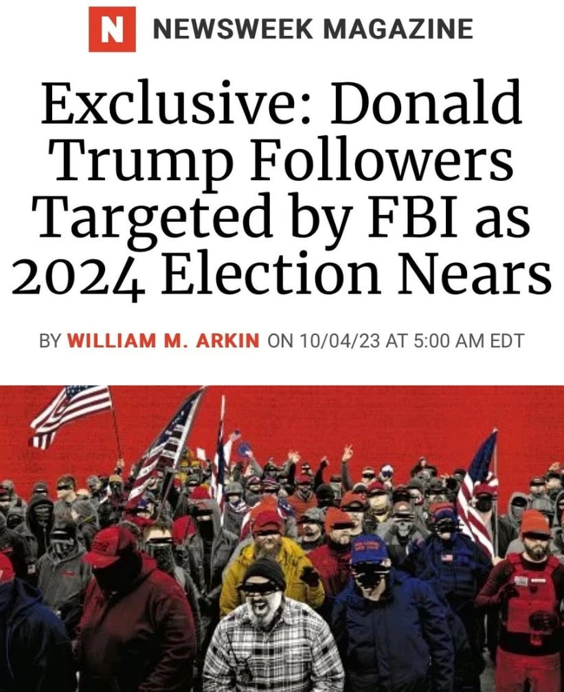 Yea …and did NOTHING…
MAGA TIRED OF PERFORMANCE ART

https://www.newsweek.com/2023/10/13/exclusive-f...