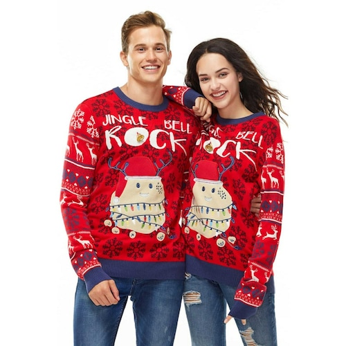 Celebrate togetherness and double the holiday joy with our Couples Ugly Christmas Sweaters!