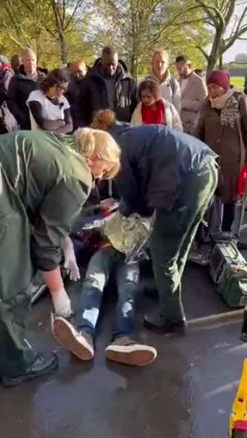 Somebody attacked at the "home of free speech" speakers corner again today.