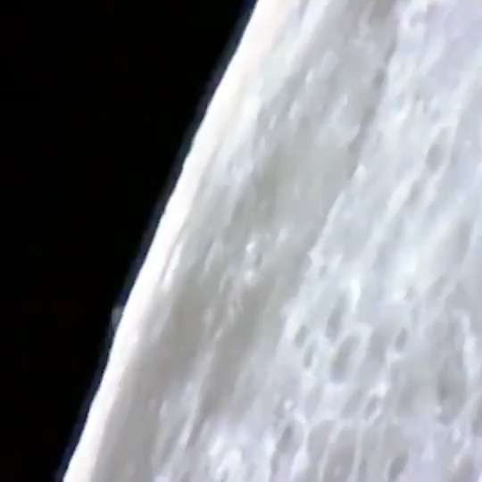 Incredible timelapse images of Saturn emerging from behind the Moon during a lunar occultation.