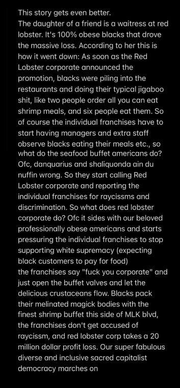 You put a monkey in a suit it’s still a monkey. You cannot have a civil society with uncivilized peo...