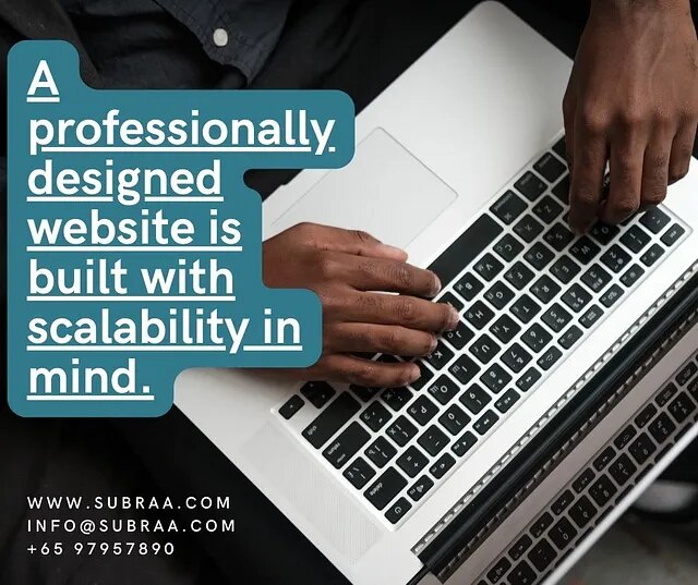 We are web design company Singapore with Professionalism and Expertise- Subraa

A company’s website ...