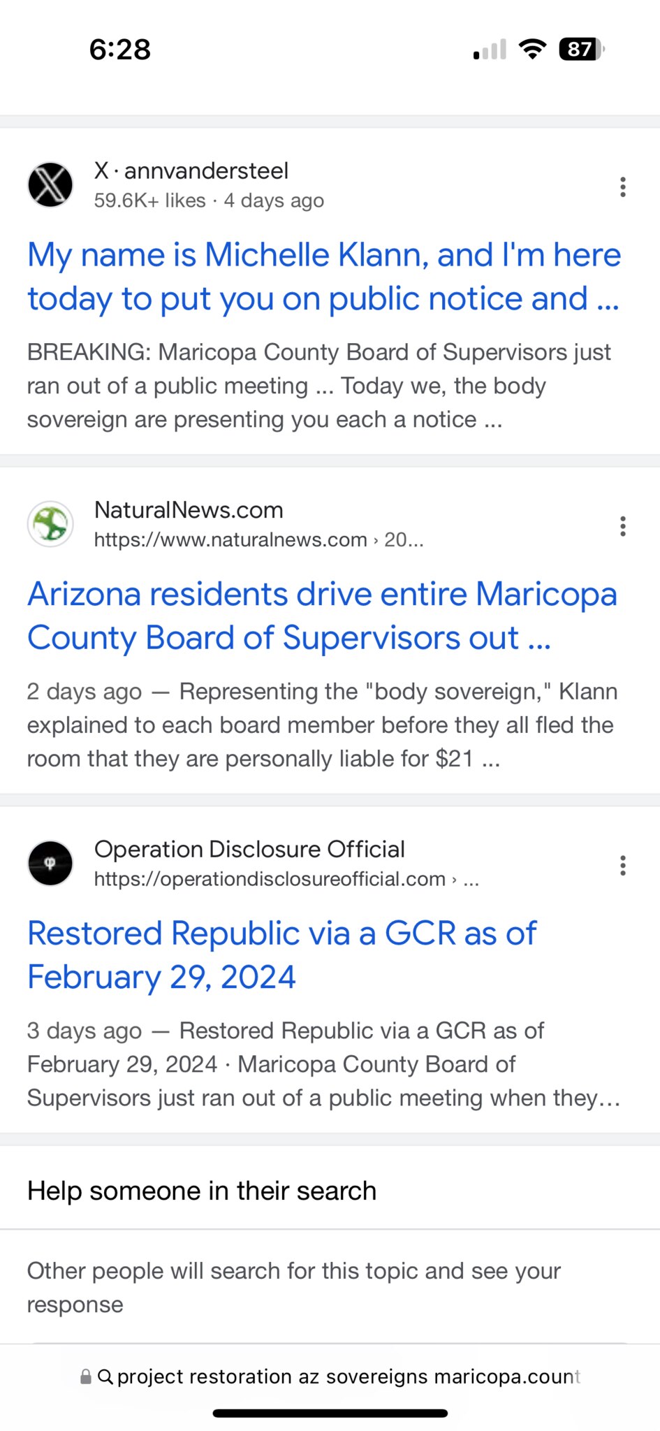@stevebannon why are you not talking about Maricopa county???  Action action action!  Needs to happe...