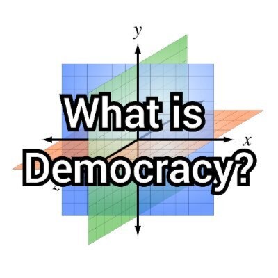 There is a missing, pro/anti-democracy z axis on the political compass. Separating it from social & economic beliefs bri...