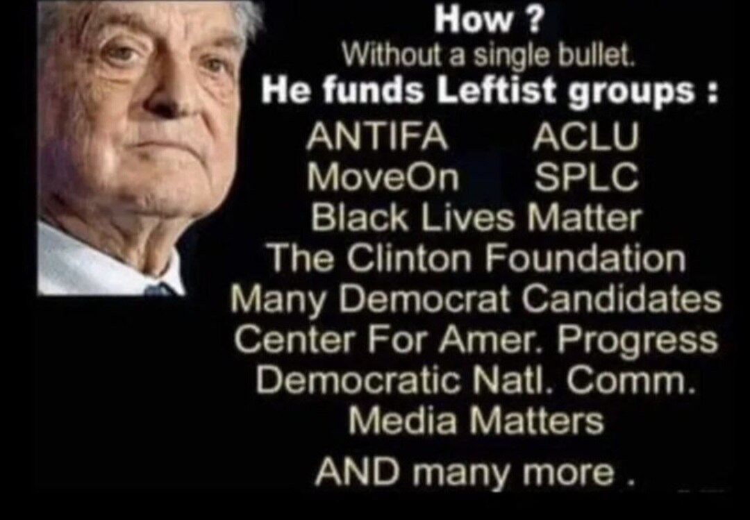 George Soros. One of the richest men in the world, has pledged to "TAKE DOWN" USA before he dies. He...