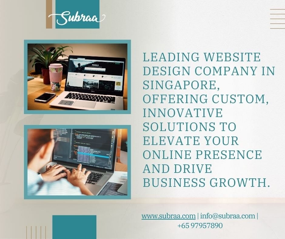 The layout is the foundation of web design Singapore, organizing content in a visually coherent mann...