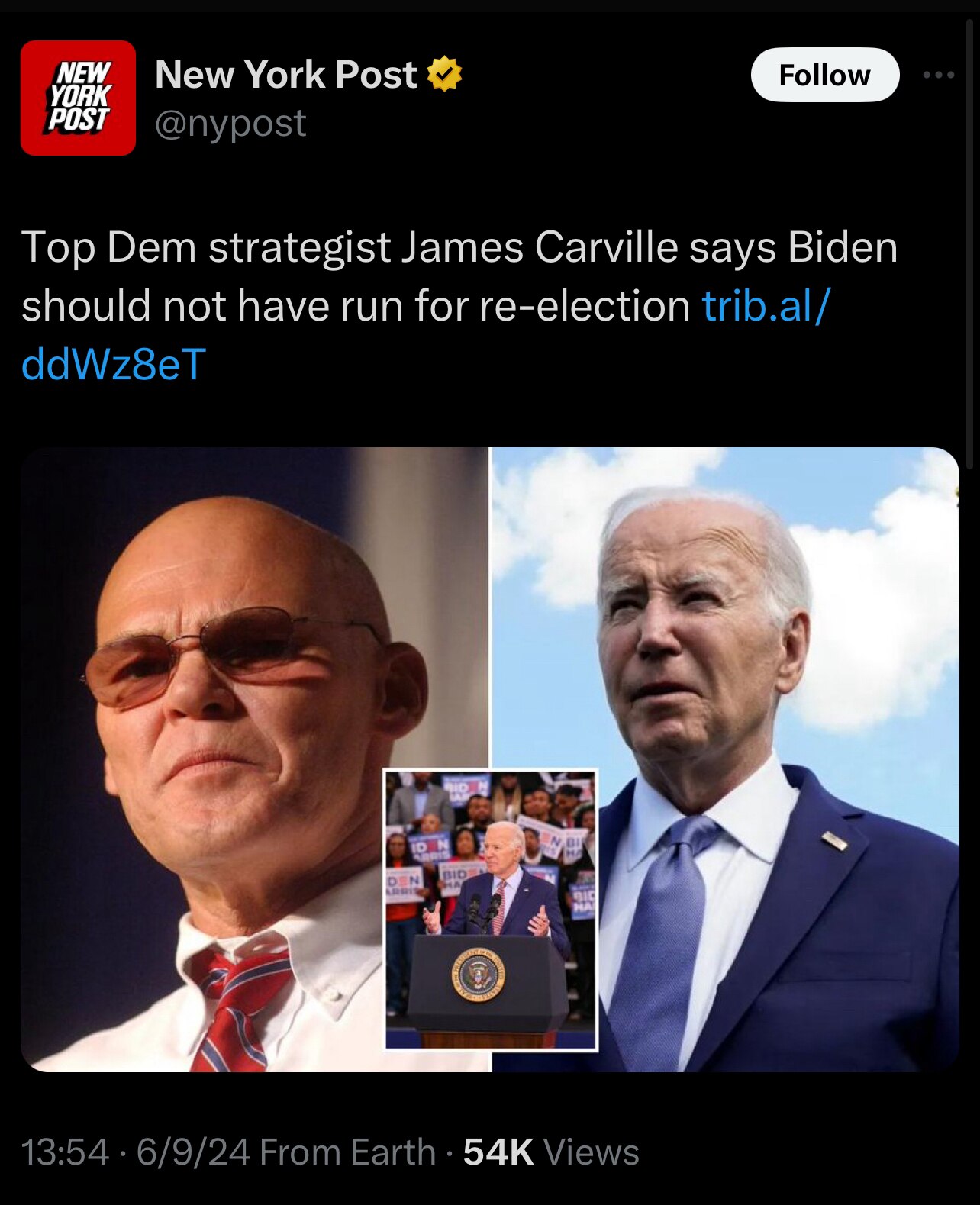 Top Democrats Now Whine About Biden Being ‘Too Old to Run’ —Based on Polling Showing NY
Trial Didn’t...