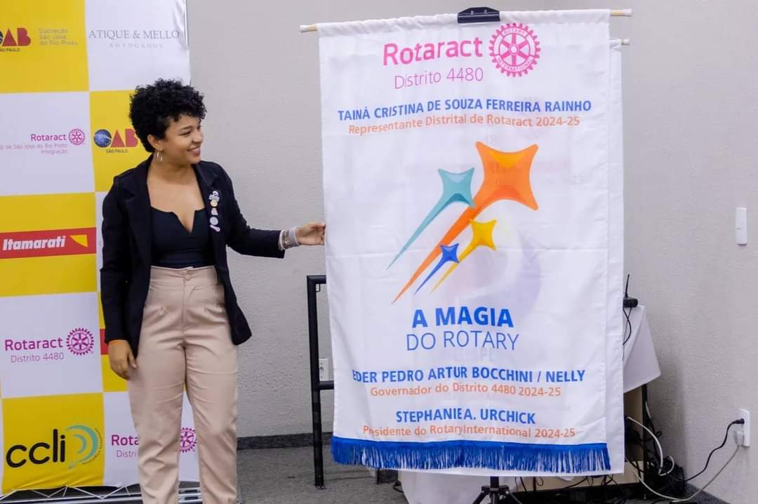 Texto de Tainá Rainho - RDR do Distrito 4480 na Gestão 2024-25:

Depois de longos 2 anos de preparaç...