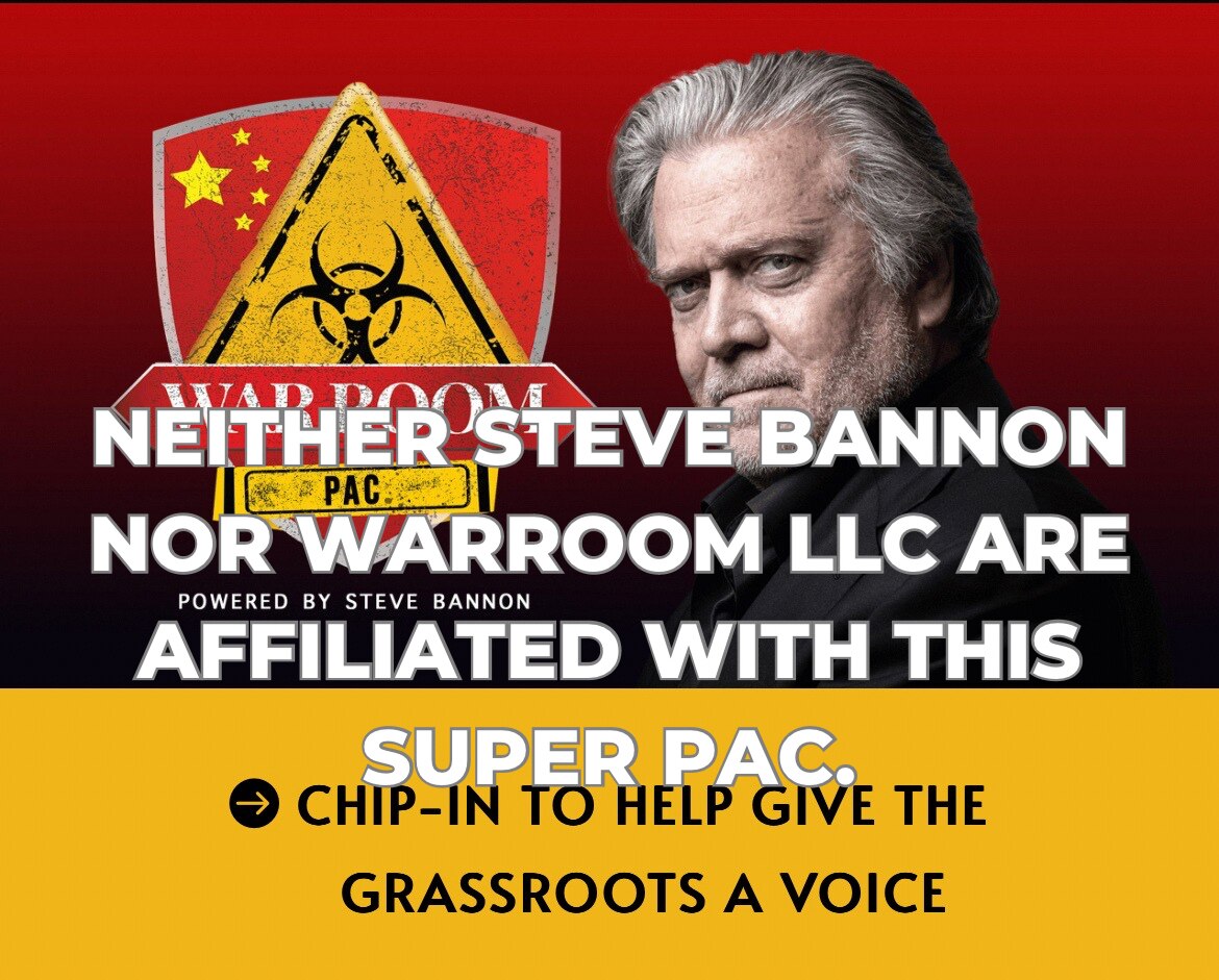 🚨🚨🚨 It has come to our attention that there is a SuperPAC for WarRoom asking for your information...