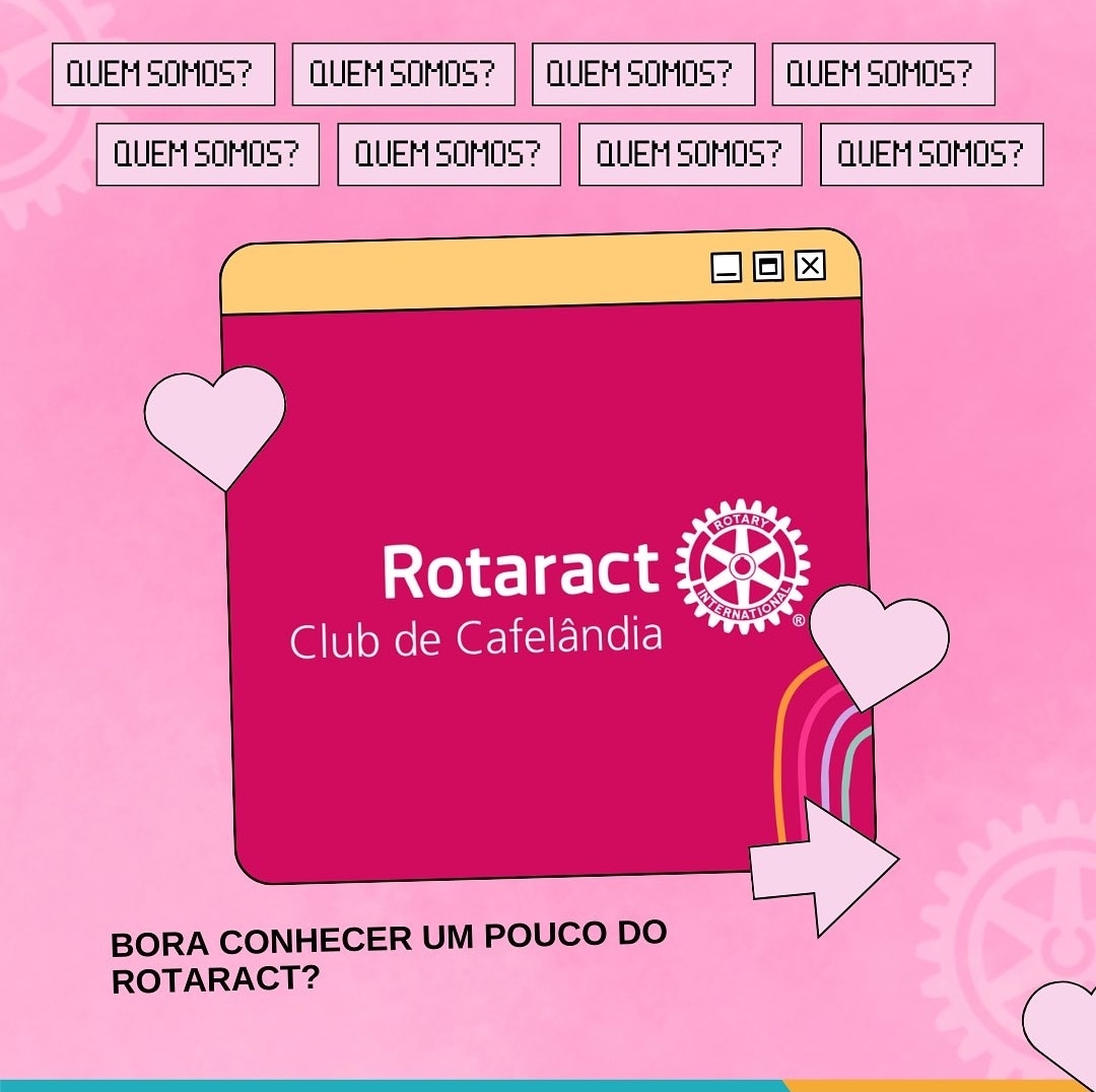 Texto do Rotaract Club de Cafelândia:

Vamos conhecer o Rotaract?

Você já ouviu falar do Rotaract? ...