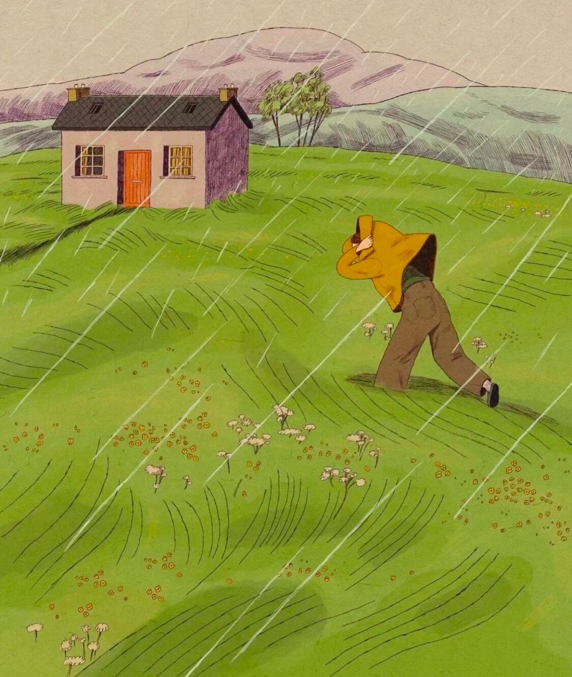 知道七哥在未来的某个日子等着我们
我就愿意了
愿意等那些时间过去
愿意漂流在时间的河上
静静地
静静地数算天光

我迷恋这种期待的感觉，它让我觉得日子或许就闪闪发亮地等在前方。

没有什么是确定的，唯...