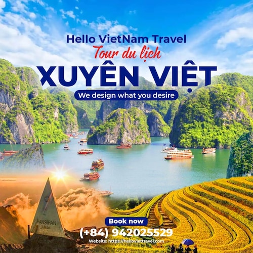 HelloVietTravel luôn sẵn sàng đồng hành cùng bạn trên mọi nẻo đường, mang lại những chuyến đi đầy ý nghĩa và niềm vui, m...