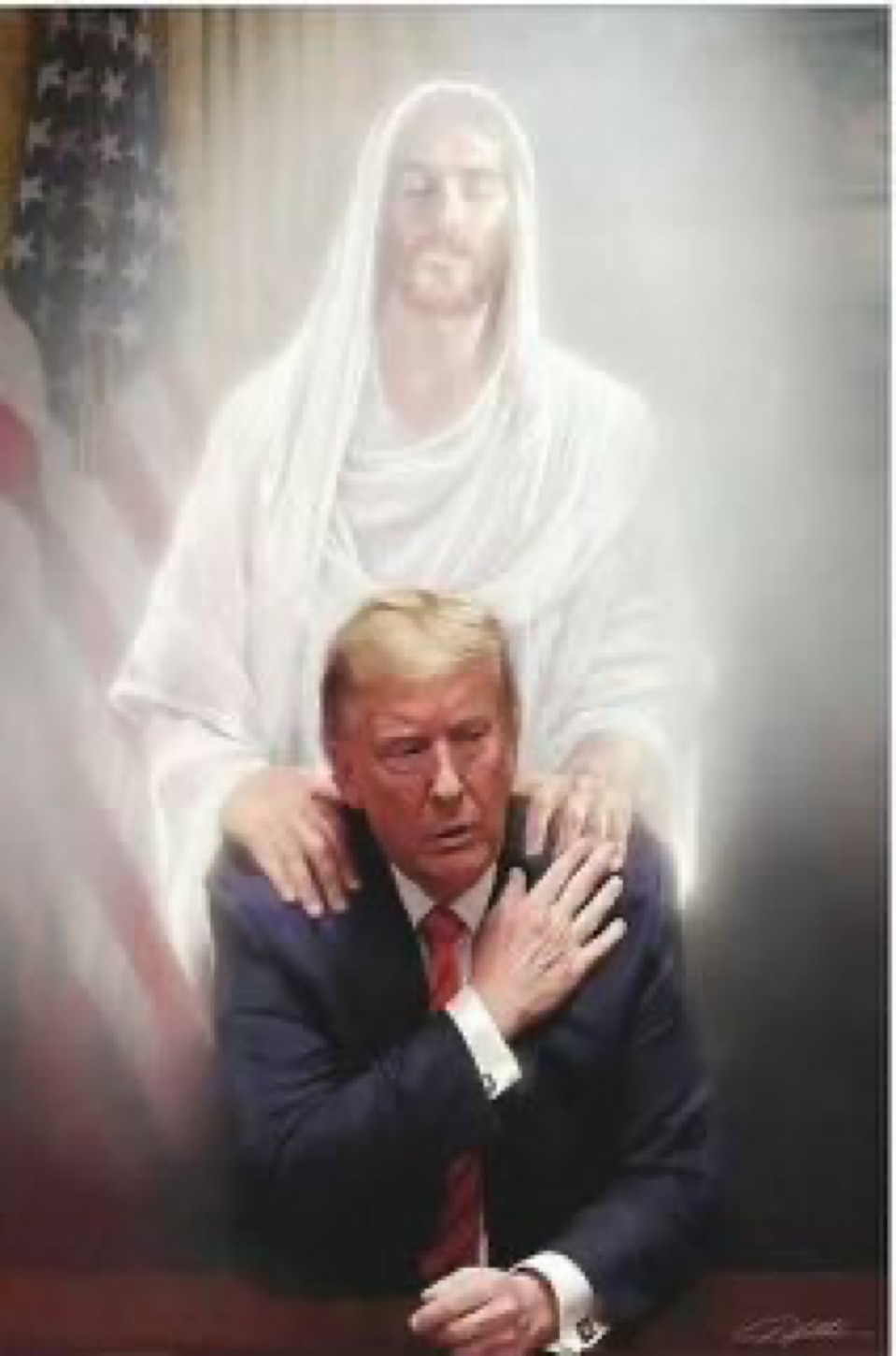Warroom Prayer Posse: PRAISE GOD THIS MORNING 🙏❤️🙏❤️

Like Noah and I, probably many of you woke up still in shock that somthing like this could happen to our beloved President.

 We know and believe that Gods hand is on Trump and by HIS providence shifted Trumps head so that the shooter would miss. 

We thank you Jesus this morning for your Devine hedge of protection set up around your servant DJT. We pray and ask that you would give him your your wisdom and discernment in this hour. 

In Jesus name! 

#neversurrender 

@WarRoomPrayer @gracechong @USA1864 @Karlibonne @noahbenjamin