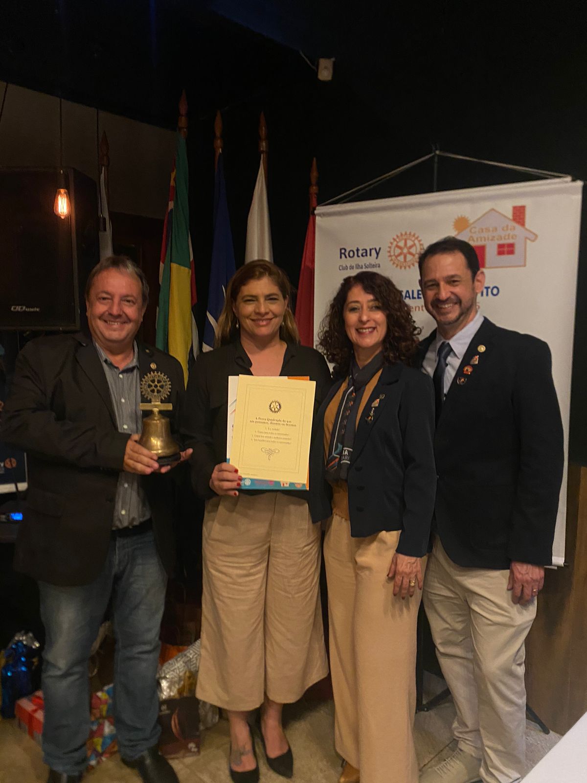 Em busca do sino perdido!
O Rotary Club lub de Ilha Solteira recebeu no dia 27 de julho, durante a t...