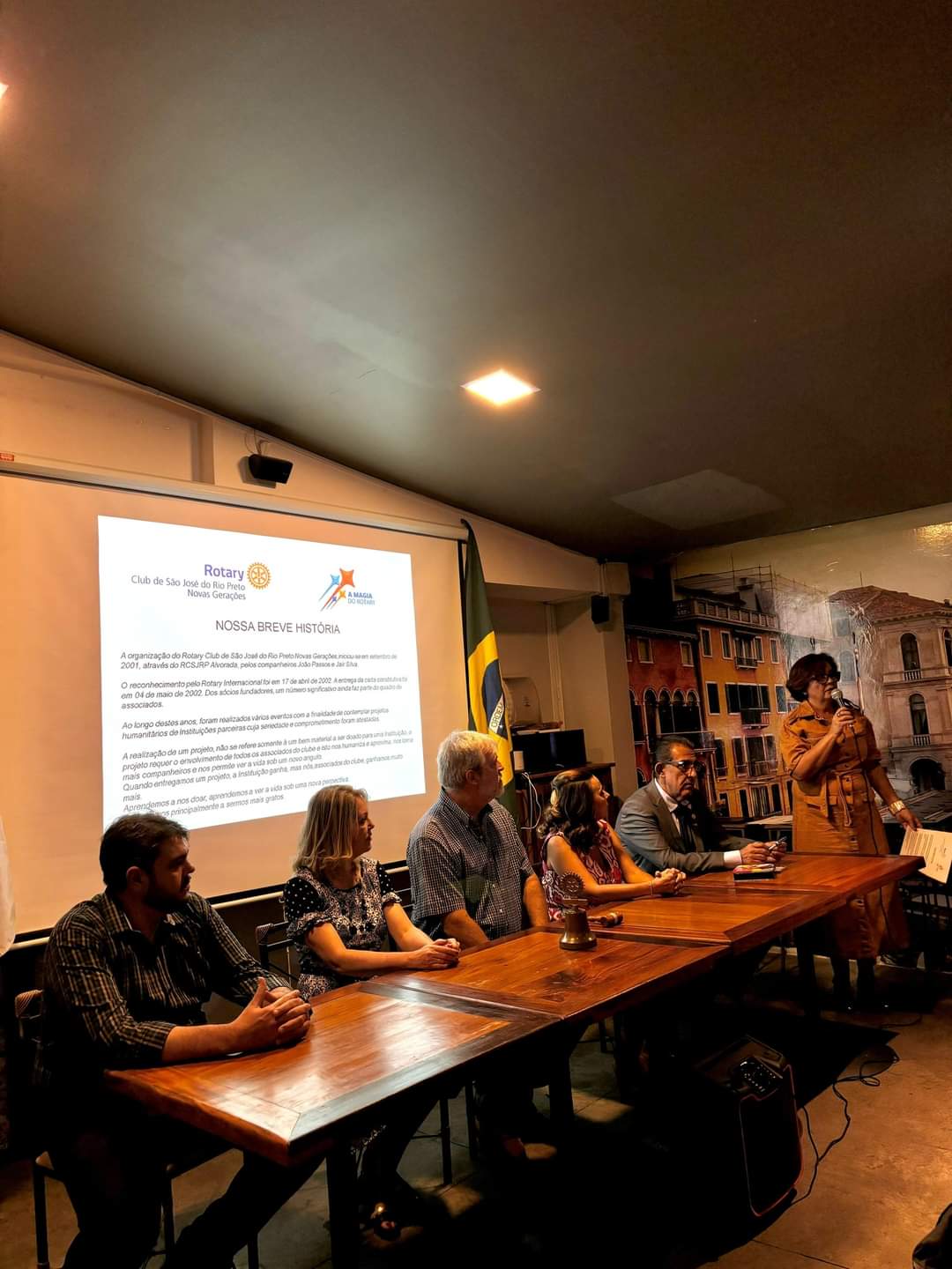 Rotary Club de São José do Rio Preto - Novas Gerações realiza a solenidade de transmissão de cargo. ...