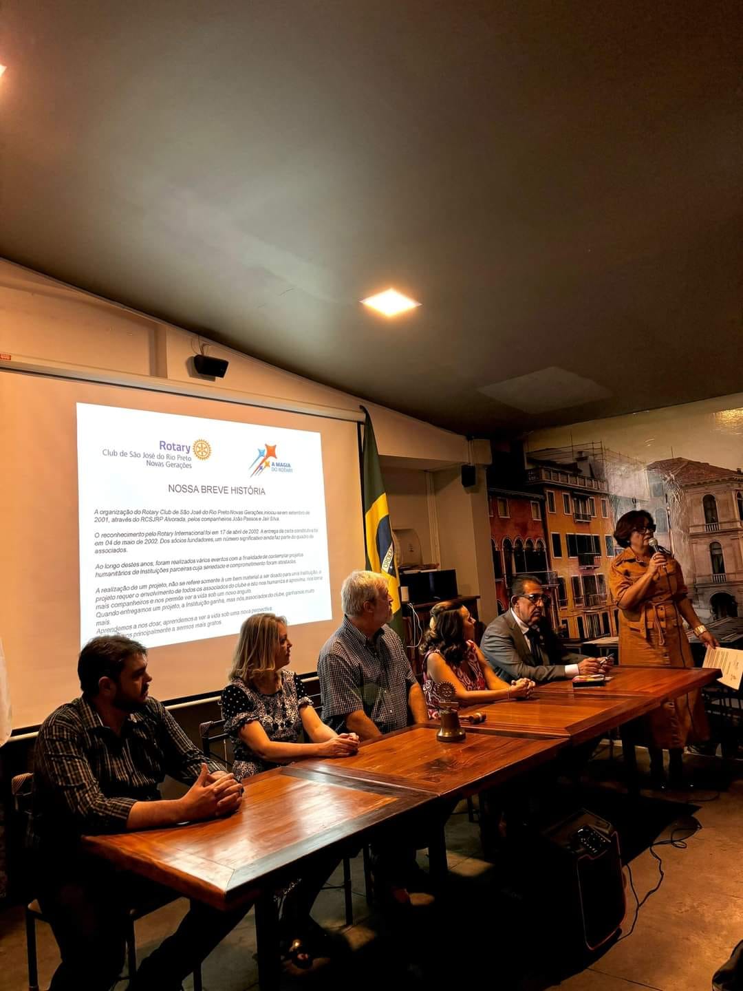 Rotary Club de São José do Rio Preto - Novas Gerações realiza a solenidade de transmissão de cargo. ...