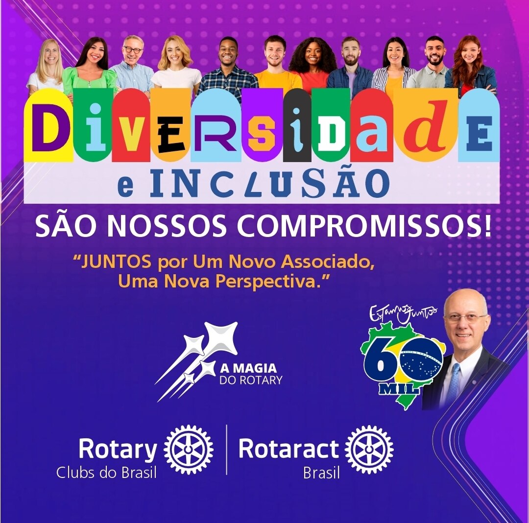 Texto do Rotary Imagem Pública Br:

No calendário do Rotary, agosto é o mês do Desenvolvimento do Qu...