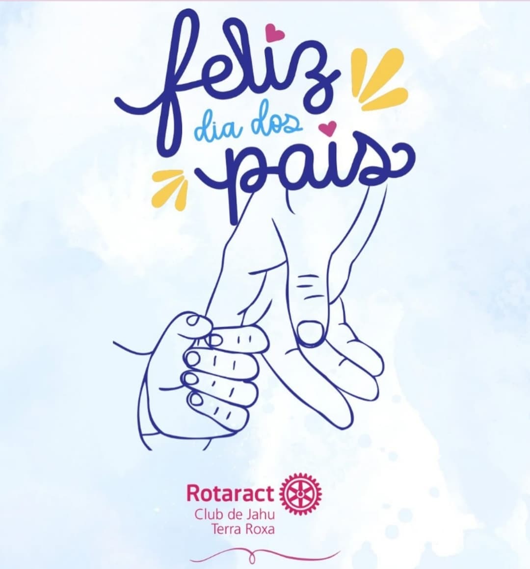 Texto do Rotaract Club de Jahu - Terra Roxa:

Feliz dia dos pais para todos os papais do planeta. Qu...