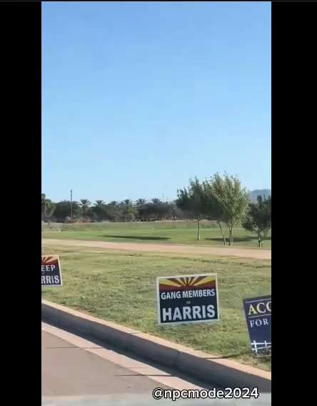 We need to get these signs and spread them like wildfire! 🔥😂
