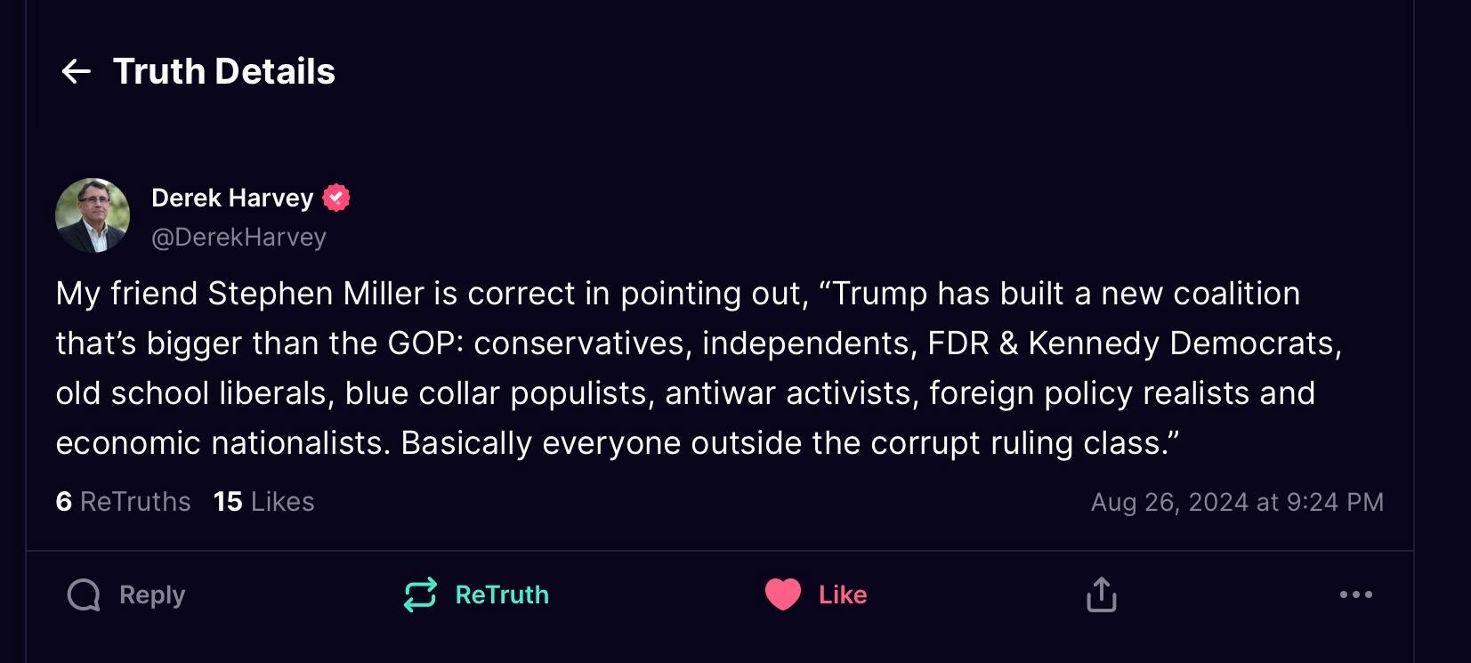 … and precisely why there's no reality where Kamala wins without cheating!
