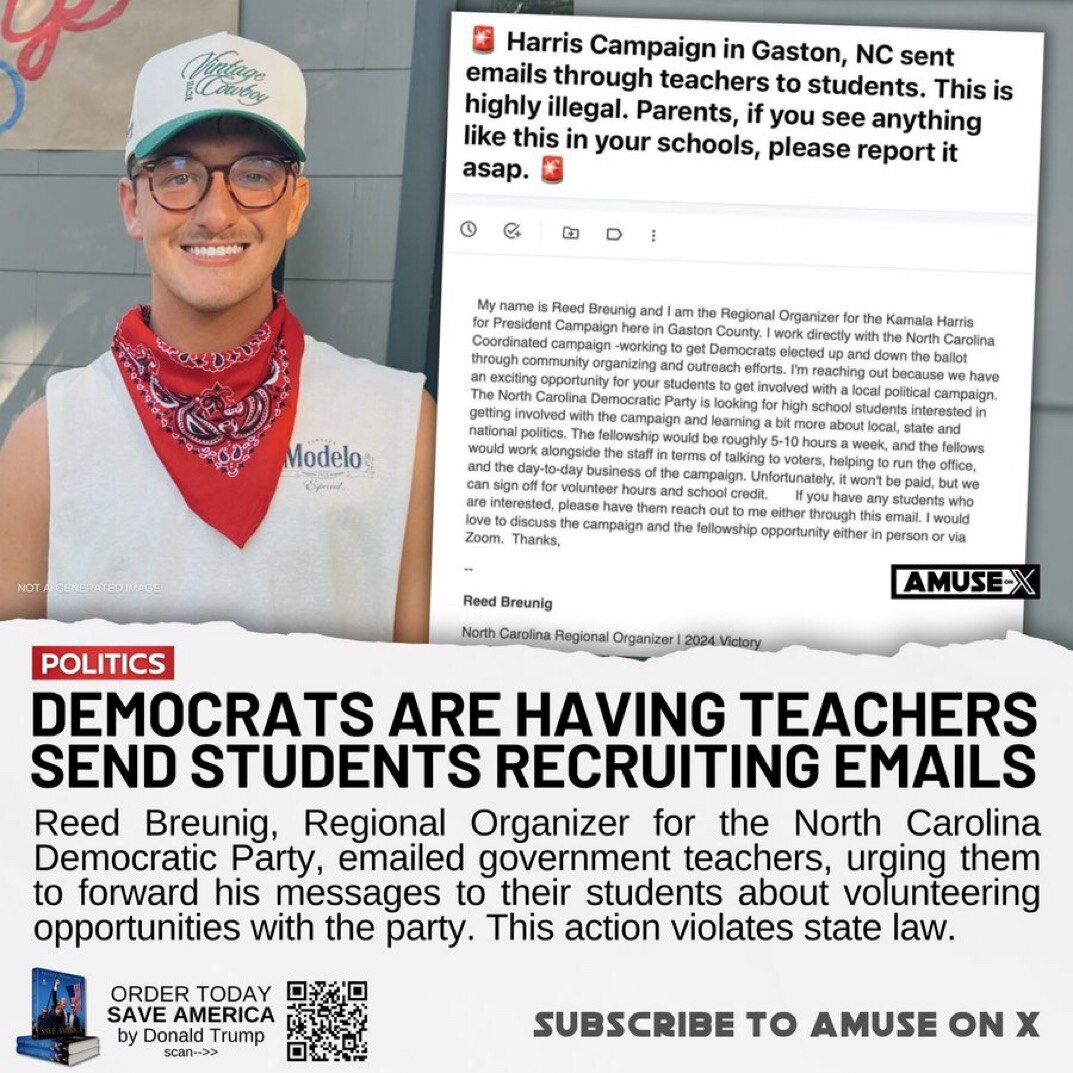 Lara Trump uncovered that the Harris campaign was involved in "HIGHLY ILLEGAL" activities involving ...