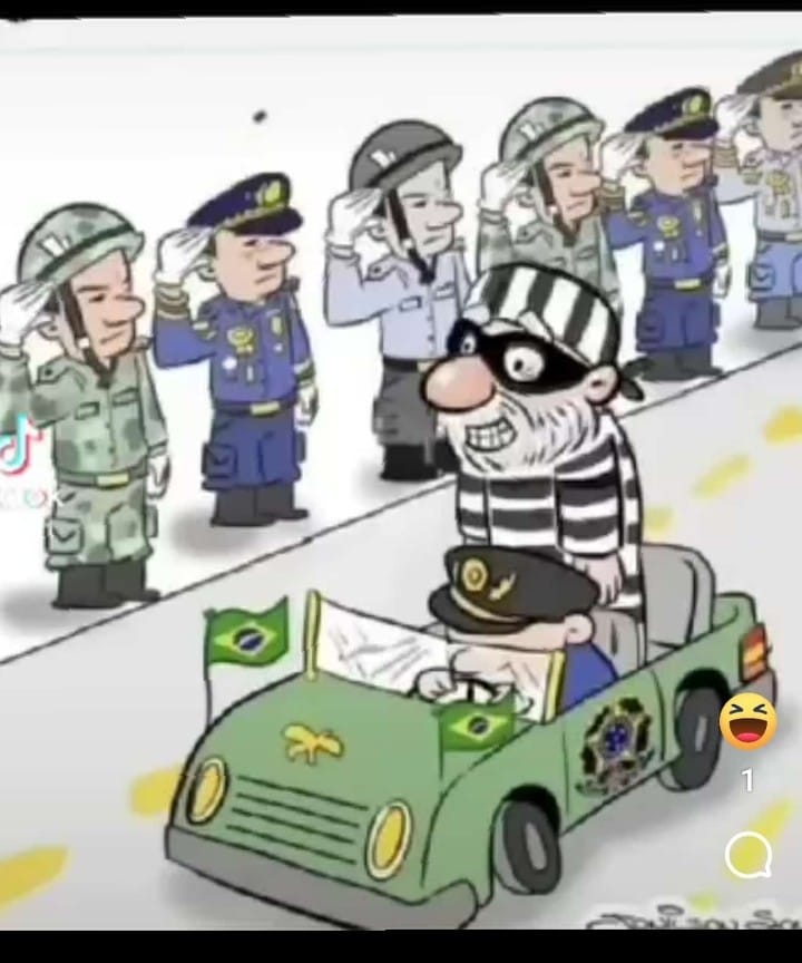 ESSA CHARGE MOSTRA O QUANTO OS GENERAIS CORRUPTOS, COVARDES, COMUNISTAS DOS INFERNOS, TRAÍDORES DA P...