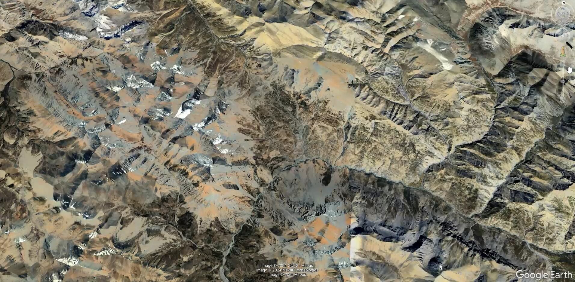 Google Earth Unedited. SCARY FACE
