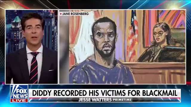 Jesse Watters: “Diddy was one of the most well connected guy in the country…and now that he’s behind...