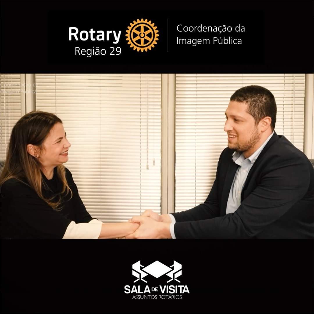 O programa Sala de Visita, da coordenação da Imagem Pública do Rotary para a Região 29 no Brasil, co...