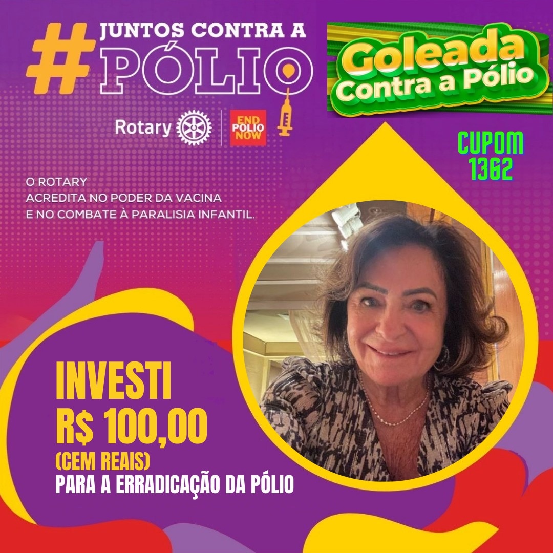 *FAÇA UM GOLAÇO CONTRA A PÓLIO!* *INVISTA E CONCORRA:*
Camisa autografada da Seleção Brasileira Femi...