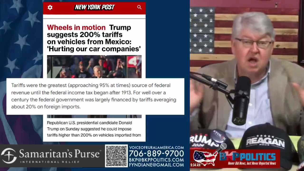 A Little History Lesson on #Tariffs. So when @realDonaldTrump
 talks about tariffs don't get nervous...