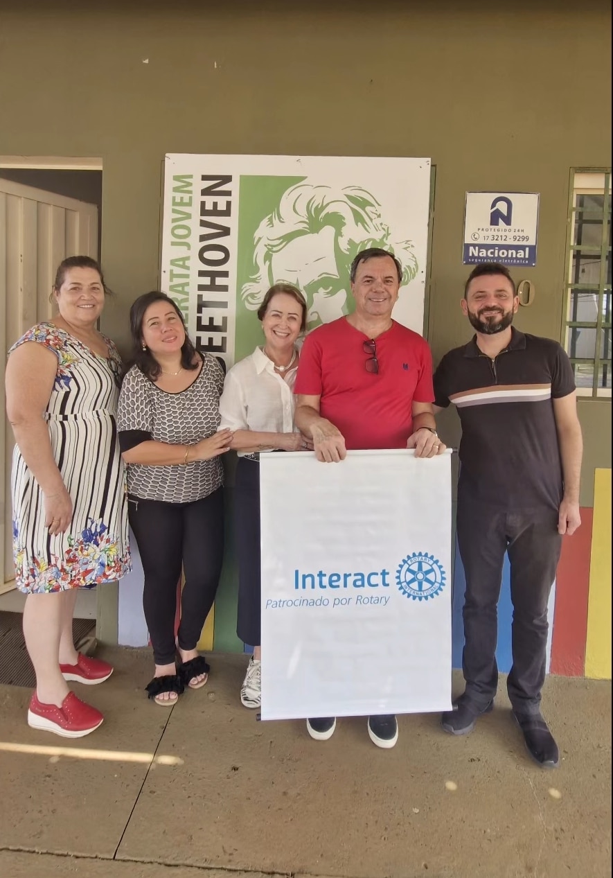 Nesta sexta feira, dia 11/10/24, o Interact e o Rotary Club de São José do Rio Preto - Jardins, real...