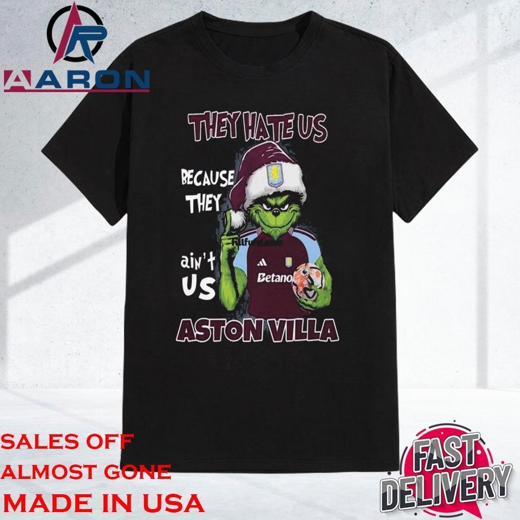 Official They Hate Us Because They Ain’t Us Aston Villa T-Shirt
https://aaronshirt.com/product/official-they-hate-us-because-they-aint-us-aston-villa-t-shirt/
Home: https://aaronshirt.com/
