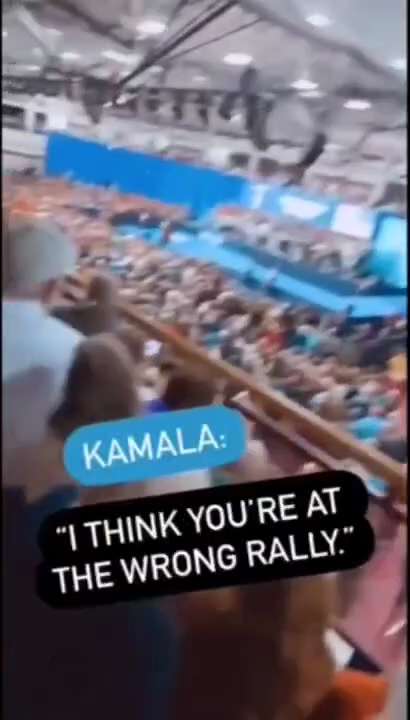 WiseEnough on GETTR : To the 30 million Christians not voting watch this

Comrade Kamala Was NOT Happy When Someone at Her 'Rally' Shouted,...