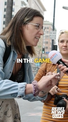 🚨 Leftist gets DESTROYED with her own words in under a minute

FULL VIDEO: AviAcrossAmerica.com