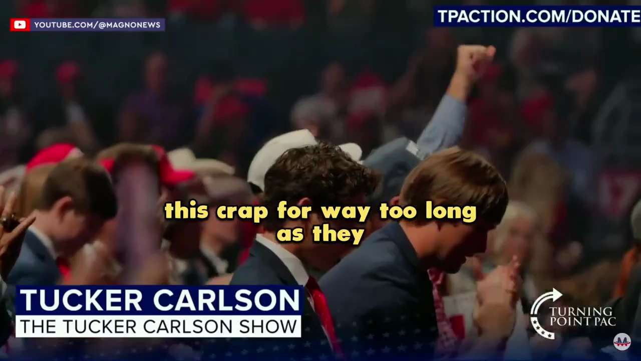 Exactly! Tucker Nailed It!

George: “Tucker Carlson just got a standing ovation at the Trump rally a...