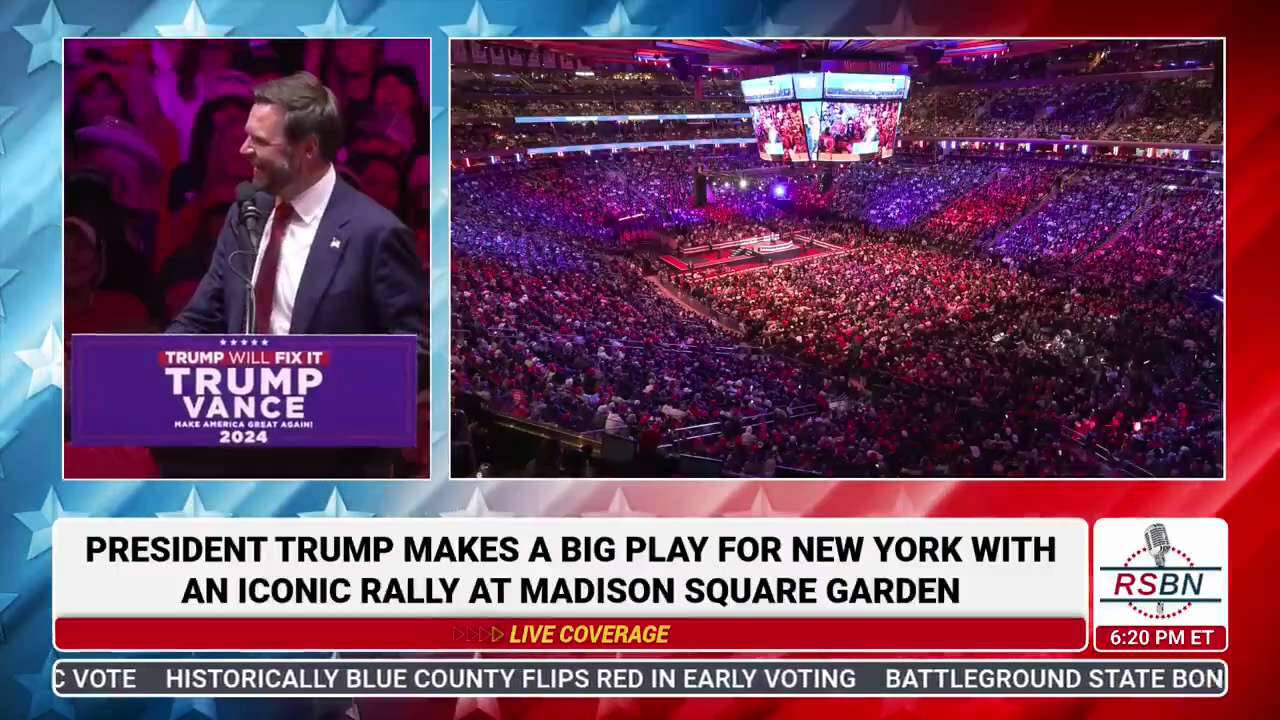 Sen. JD Vance: “I think our president Donald J. Trump has probably worked longer at McDonald’s than ...