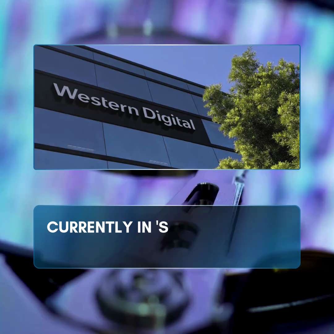 Western Digital (WDC) saw a 10% rise in shares as it plans to separate its HDD and NAND segments int...