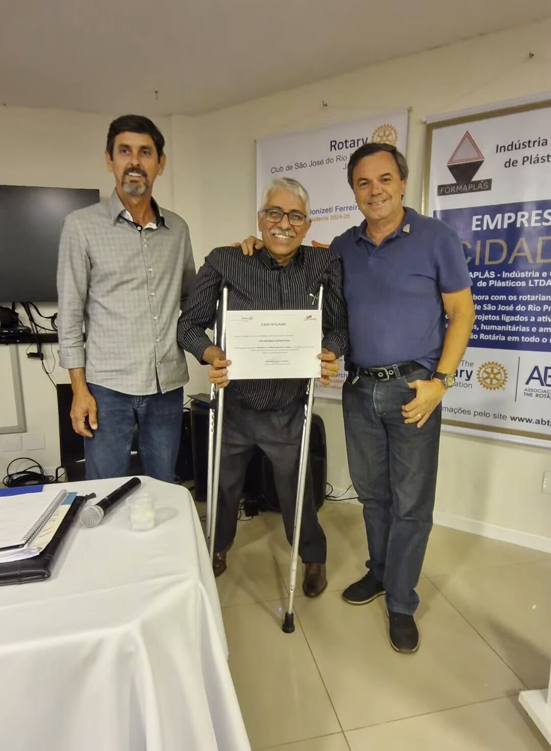 Nesta terça-feira, dia 29/10/24, o Rotary Club de São José do Rio Preto Jardins realizou a 14ª Reuni...