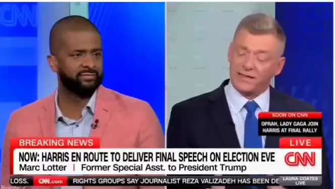 Let's find out
A CNN panel looked shocked after guest Marc Lotter suggested a significant shortfall in Democrat early voting vs. 2020 portends a bad time for Kamala Harris.

"The math doesn't work. The Democrats are down 1.7 million early votes in the battleground states in urban areas," said Lotter. "They are down 1.4 million votes in the battleground states among women voters."

"Rural voters have overperformed early by 300,000," he continued, noting that "Democrats have to win their races early. Republicans generally win them on election day."