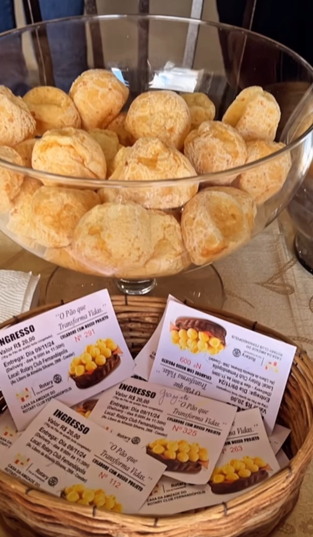 Texto da Casa da Amizade de Fernandópolis:

O PÃO QUE TRANSFORMA VIDAS…

Neste sábado, 09/11/24, con...