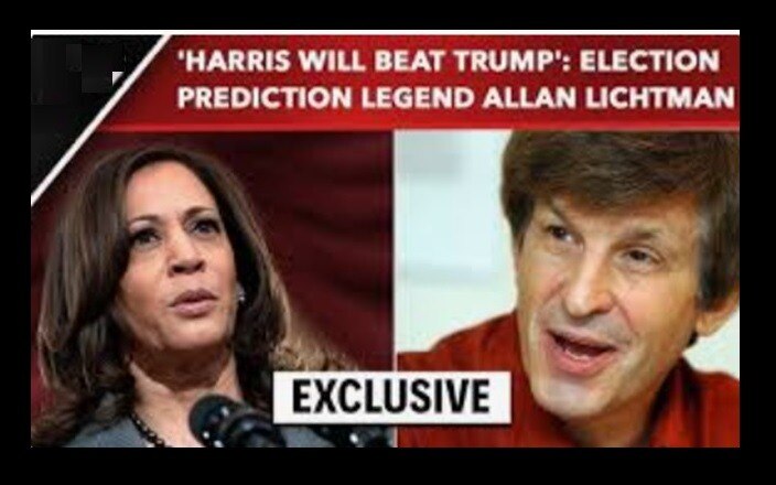 The so-called "Nostradamus of politics," Professor Allan Lichtman was not predicting Harris would wi...