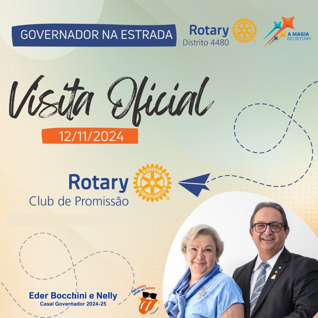 Nosso Casal Gov. Eder e Nelly Bocchini pegarão a estrada nos próximos dias para conhecer os clubes, ...