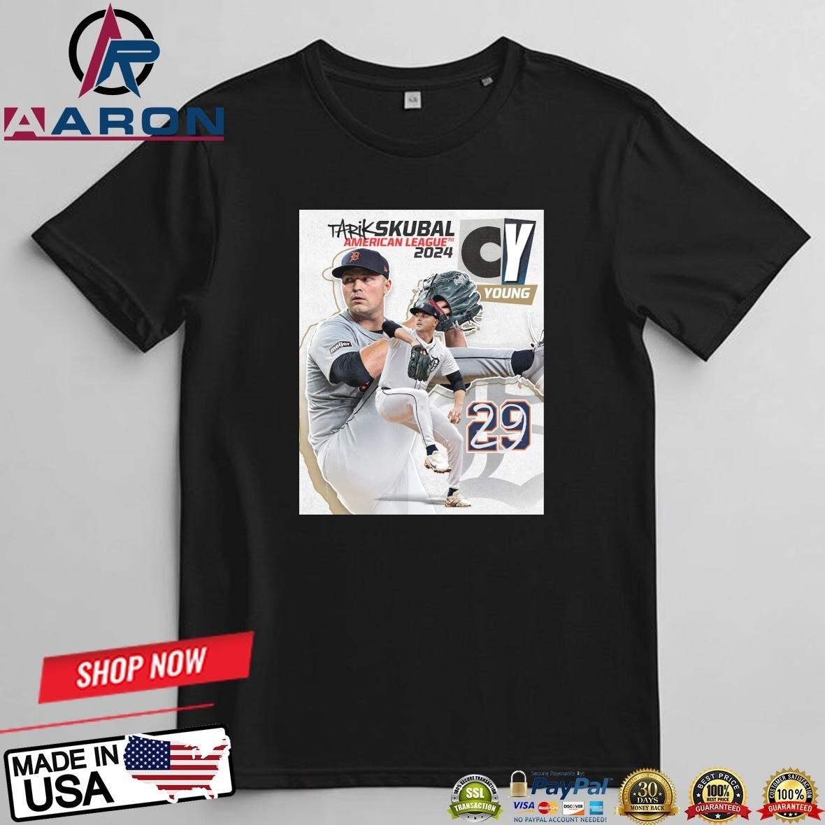 Tarik Skubal Detroit Tigers 2024 American League Cy Young Award T-Shirts
Buy this: https://aaronshirt.com/product/tarik-skubal-detroit-tigers-2024-american-league-cy-young-award-t-shirts/
Home: https://aaronshirt.com/
More: https://bsky.app/profile/aaronshirt.bsky.social/post/3lbj2v5qmlk2v