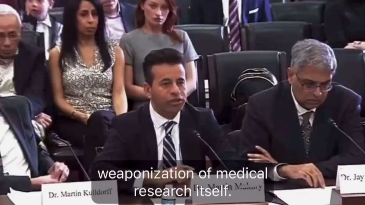 Ladies and gentlemen, your next FDA commissioner, Dr. Marty Makary:

“The greatest perpetrator of mi...