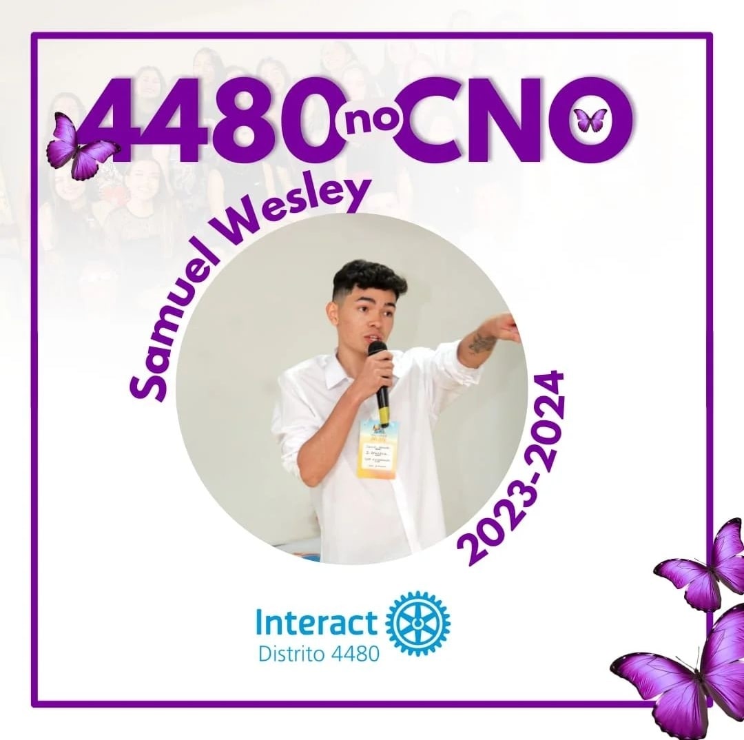 Texto do Interact 4480:

SAMUEL NO CNO!

No dia 24/11 (domingo), às 17h, teremos o tão aguardado: Co...