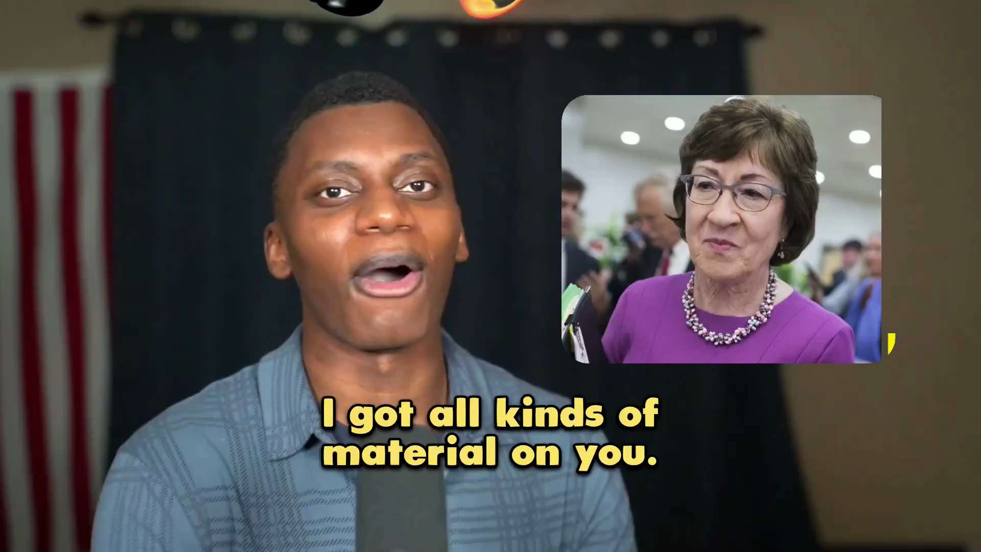 IF ANY OF YOU GOP SENATORS TRY TO GET WISE AND BLOCK THE CONFIRMATION OF KASH PATEL. I ONCE AGAIN PR...